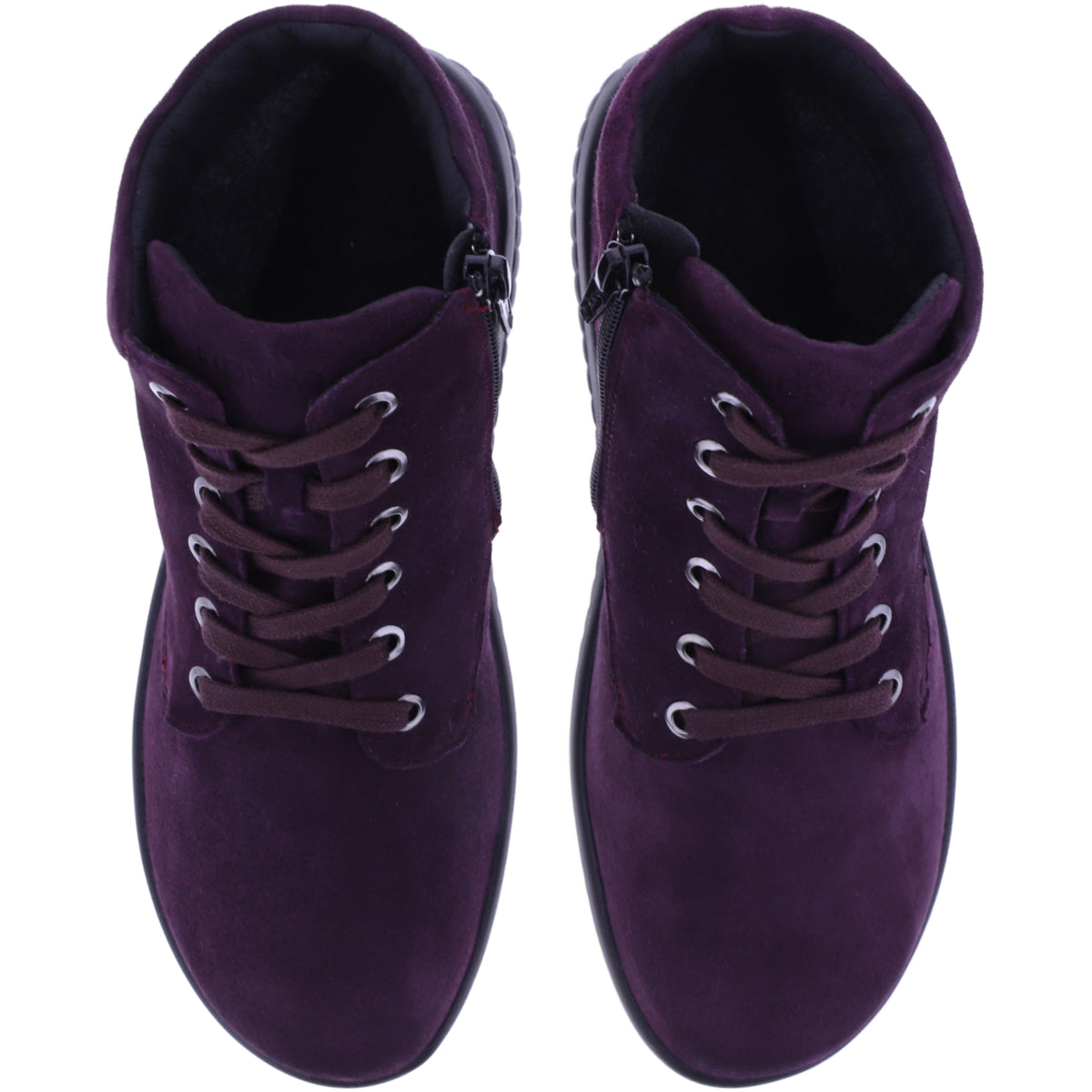 Fidelio | Genny | Prugna-Lila | Nubukleder | Multistretch | Weite: G½ | Damen Bootie
