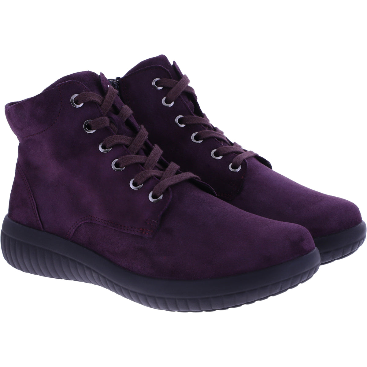 Fidelio | Genny | Prugna-Lila | Nubukleder | Multistretch | Weite: G½ | Damen Bootie