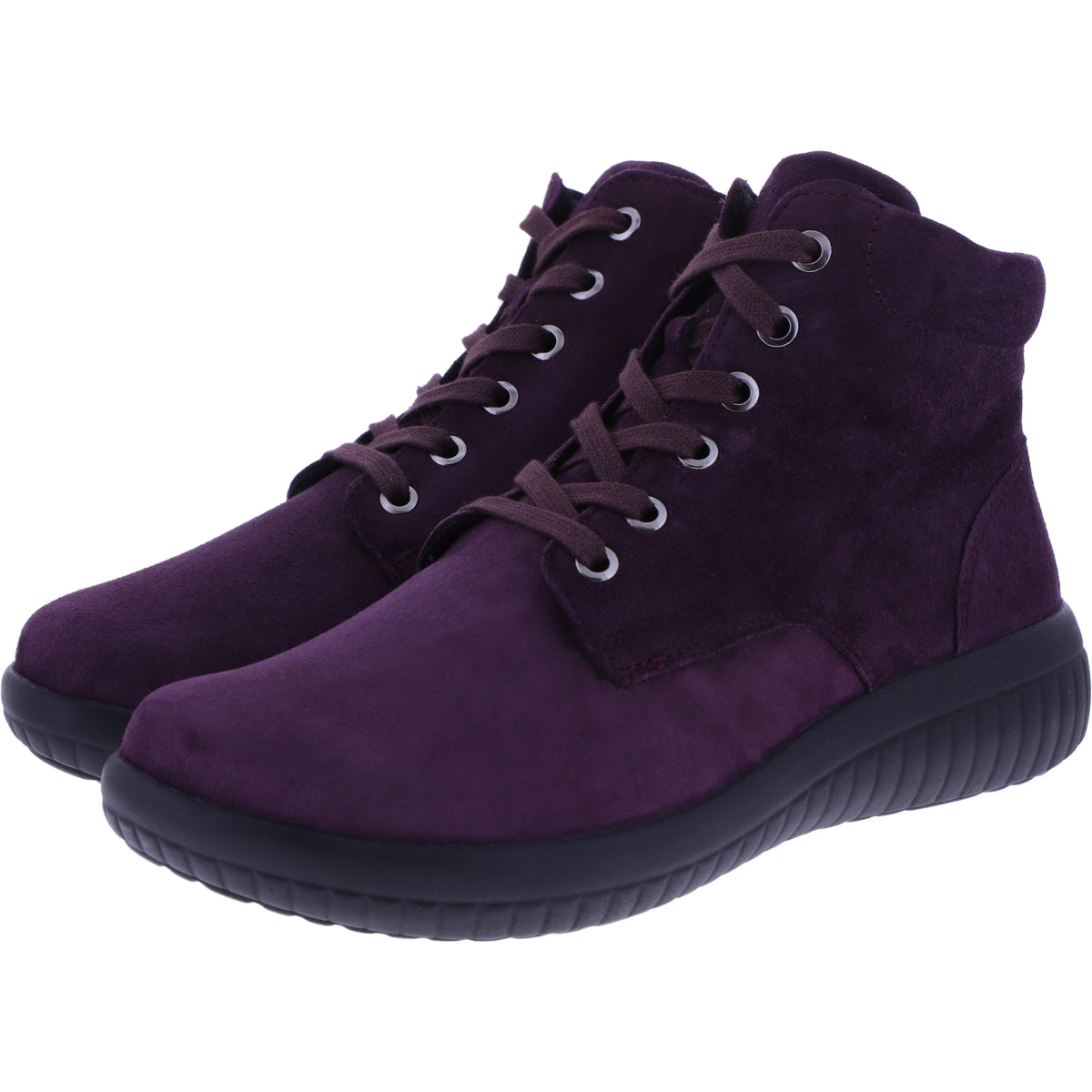 Fidelio | Genny | Prugna-Lila | Nubukleder | Multistretch | Weite: G½ | Damen Bootie