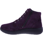 Fidelio | Genny | Prugna-Lila | Nubukleder | Multistretch | Weite: G½ | Damen Bootie