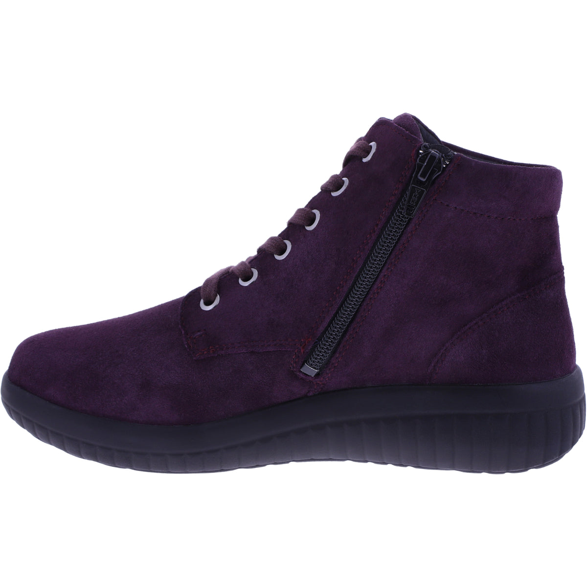 Fidelio | Genny | Prugna-Lila | Nubukleder | Multistretch | Weite: G½ | Damen Bootie