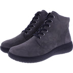 Fidelio | Genny | Smoke-Grau | Nubukleder | Multistretch | Weite: G½ | Damen Bootie