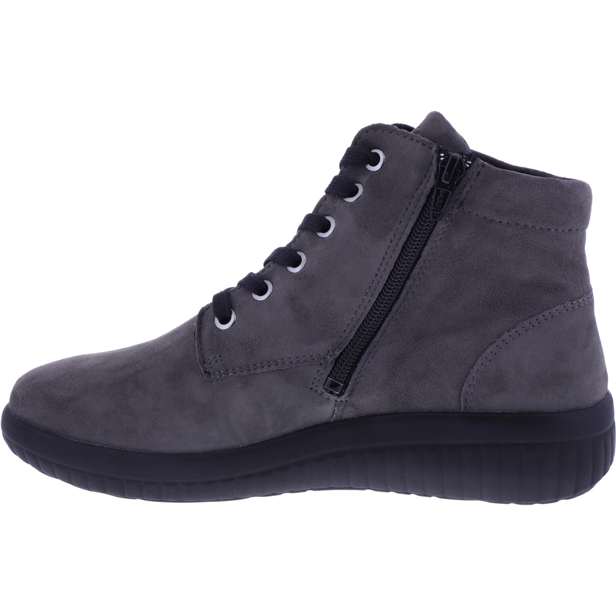 Fidelio | Genny | Smoke-Grau | Nubukleder | Multistretch | Weite: G½ | Damen Bootie