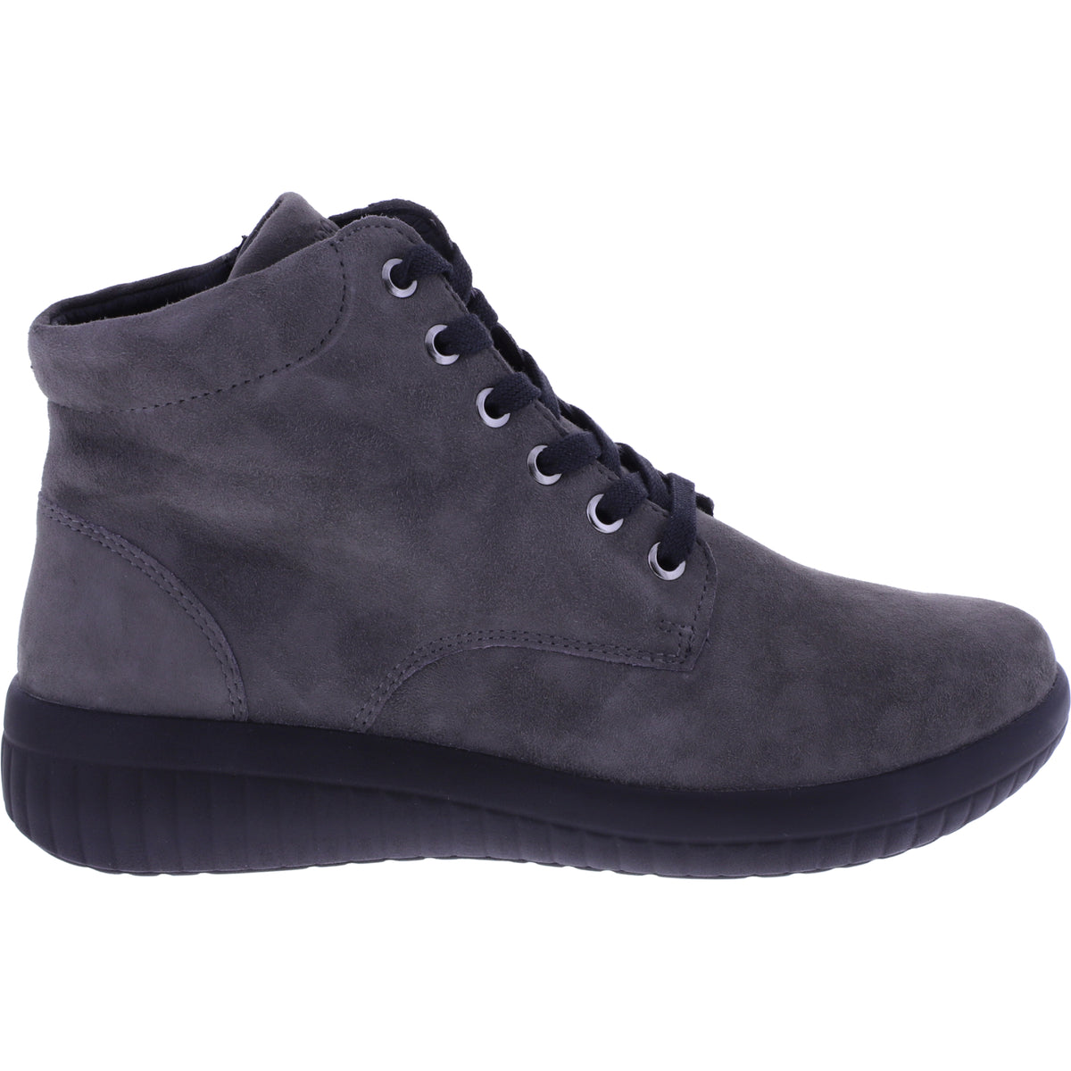 Fidelio | Genny | Smoke-Grau | Nubukleder | Multistretch | Weite: G½ | Damen Bootie