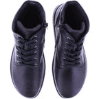 Fidelio | Genny | Schwarz Rocky | Leder | Multistretch | Weite: G½ | Damen Booties