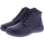 Fidelio | Genny | Schwarz Rocky | Leder | Multistretch | Weite: G½ | Damen Booties