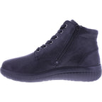 Fidelio | Genny | Schwarz Rocky | Leder | Multistretch | Weite: G½ | Damen Booties