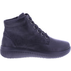 Fidelio | Genny | Schwarz Rocky | Leder | Multistretch | Weite: G½ | Damen Booties