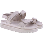 Paul Green | 6175-049 | Beige | Weiches Kalbsnubukleder | Damen Komfort Sandale