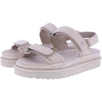 Paul Green | 6175-049 | Beige | Weiches Kalbsnubukleder | Damen Komfort Sandale
