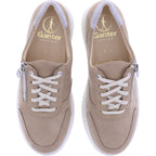 Ganter | Heike | Lighttoffee-Braun Nubuk | Weite: H | Kalbsleder | 7-204512-2100 | Damen Schnürer