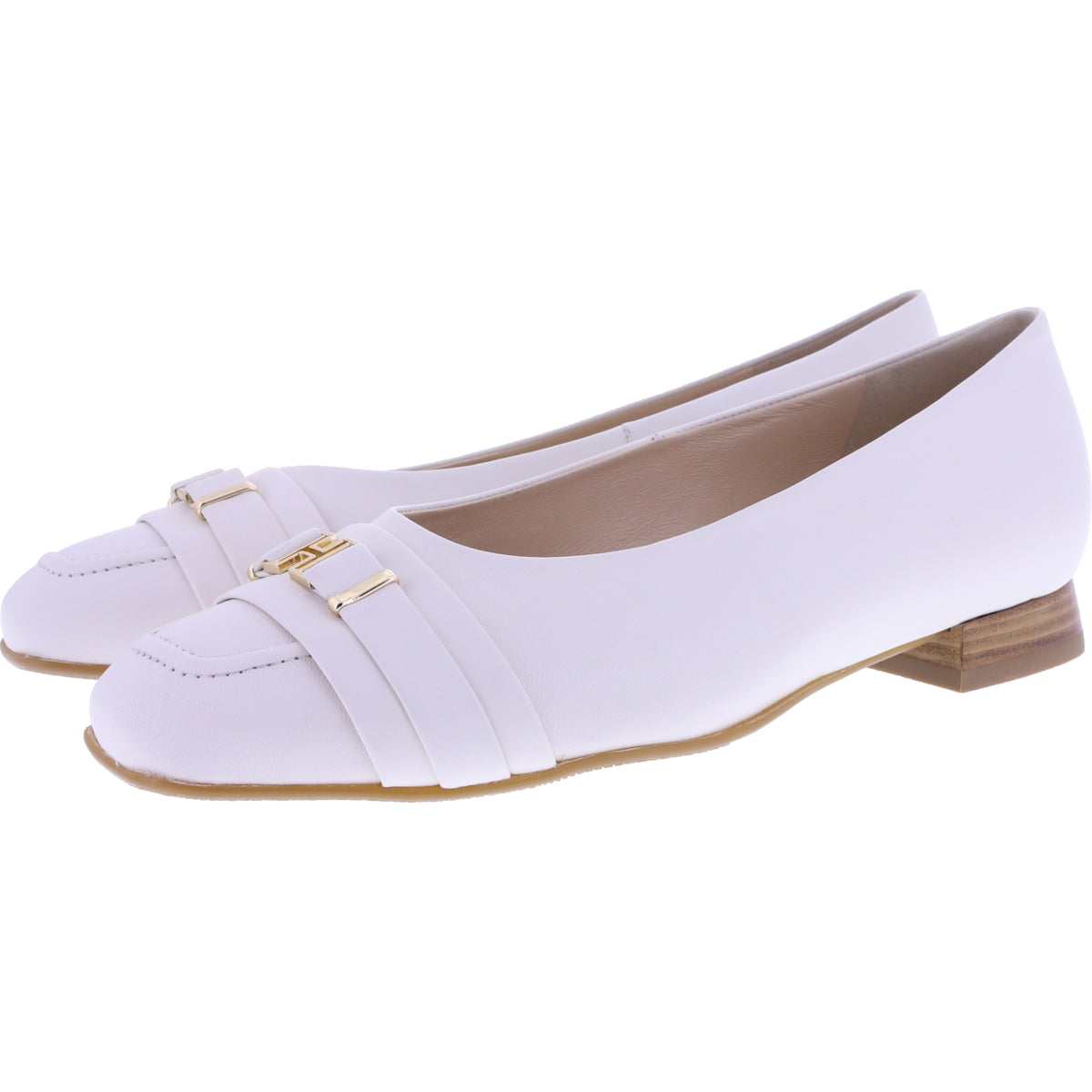 Hassia | Napoli | Creme Lammleder | Wechselfußbett | 7-300820-1200 | Damen Ballerinas