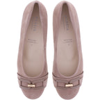 Hassia | Pescara | Cappuccino Samtziege | Wechselfußbett | 301722-2300 | Damen Ballerinas