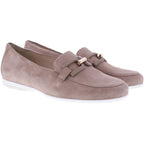 Hassia / Pescara / Cappuccino Samtziege / Wechselfußbett / 7-301742-2300 / Damen Slipper