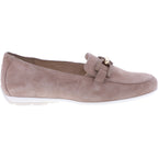 Hassia / Pescara / Cappuccino Samtziege / Wechselfußbett / 7-301742-2300 / Damen Slipper