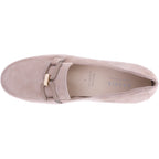 Hassia / Pescara / Cappuccino Samtziege / Wechselfußbett / 7-301742-2300 / Damen Slipper