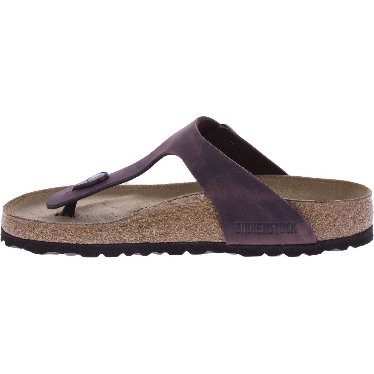 Birkenstock | Gizeh | Habana Fettleder | Weite: Normal | 743831 | Unisex Zehensteg