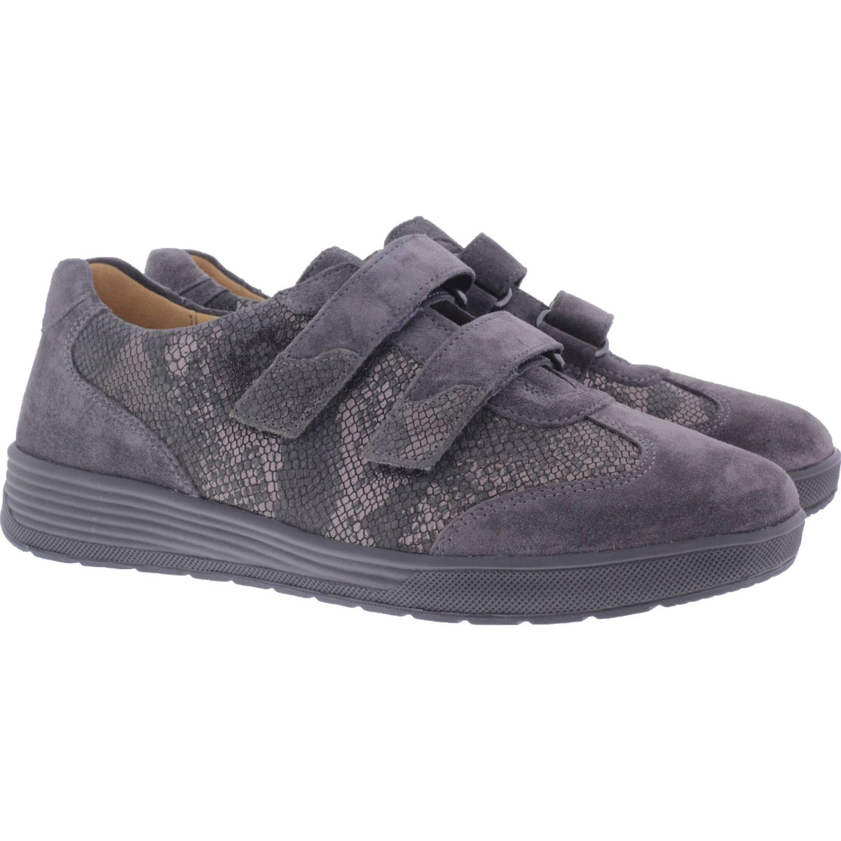 Ganter Sensitiv / Klara / Graphit Velours / Weite: K / Leder / Art: 8-208133-6300 / Damen Kletter