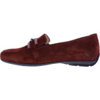 Hassia | Pescara | Darkrust-Rostrot Veloursleder | Weite: G | Wechselfußbett | 8-301742-2700 | Damen
