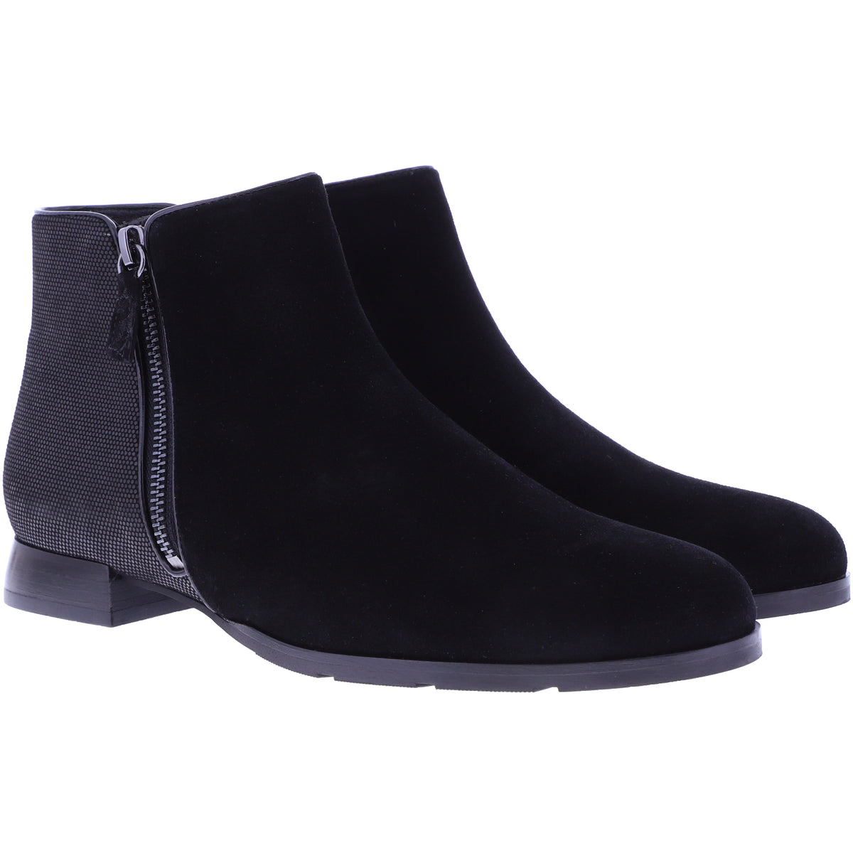 Hassia | Madeira | Schwarz Multi | Weite: G | Wechselfußbett | 8-302113-0199 | Damen Boots
