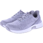 Orthofeet® | Kita | Hellgrau | Hands-Free Schuhe mit Fersendämpfung | Damen Schnürer