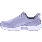 Orthofeet® | Kita | Hellgrau | Hands-Free Schuhe mit Fersendämpfung | Damen Schnürer