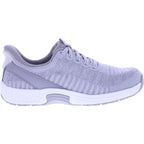 Orthofeet® | Kita | Hellgrau | Hands-Free Schuhe mit Fersendämpfung | Damen Schnürer