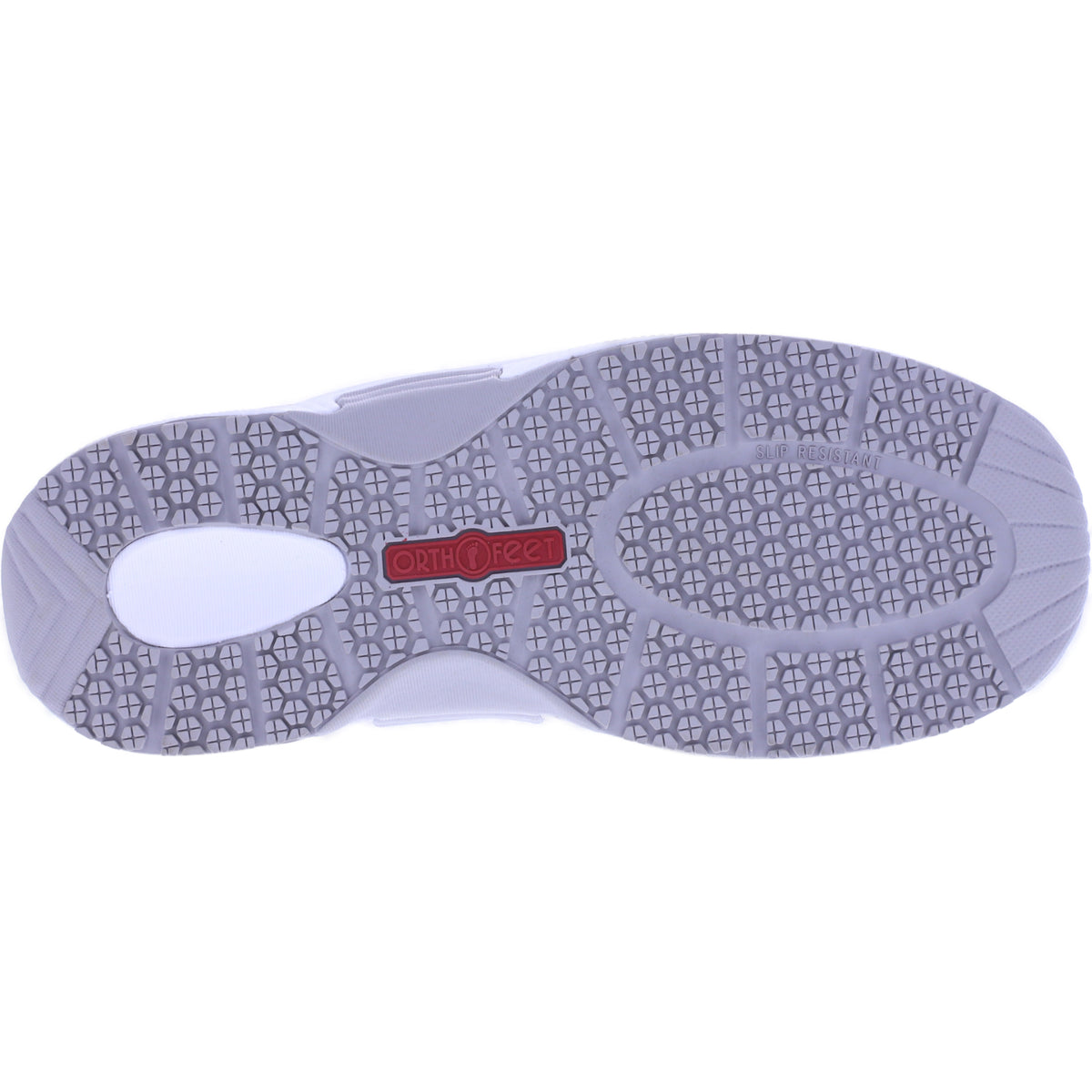 Orthofeet® | Kita | Hellgrau | Hands-Free Schuhe mit Fersendämpfung | Damen Schnürer