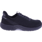 Orthofeet® | Kita | Schwarz-Schwarz | Hands-Free Schuhe mit Fersendämpfung | Damen Schnürer