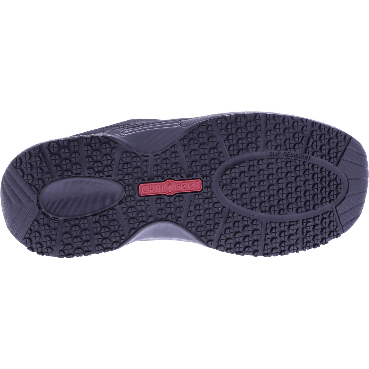 Orthofeet® | Kita | Schwarz-Schwarz | Hands-Free Schuhe mit Fersendämpfung | Damen Schnürer