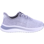 Orthofeet® | Nira | Light Gray Hellgrau | Hands-Free Schuhe mit Fersendämpfung | Damen Schnürer