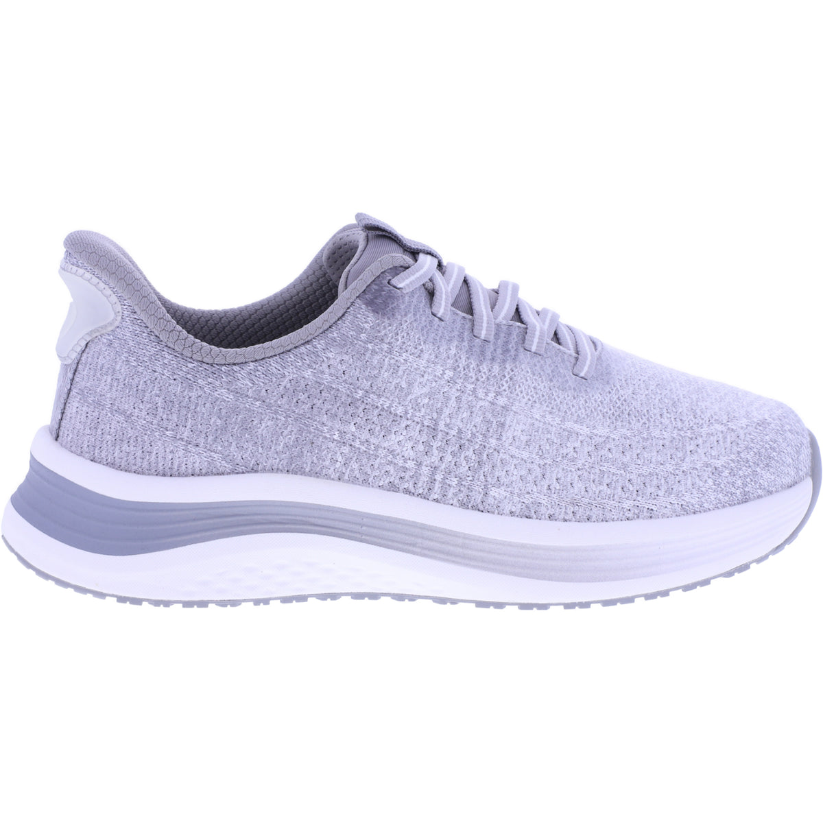 Orthofeet® | Nira | Light Gray Hellgrau | Hands-Free Schuhe mit Fersendämpfung | Damen Schnürer