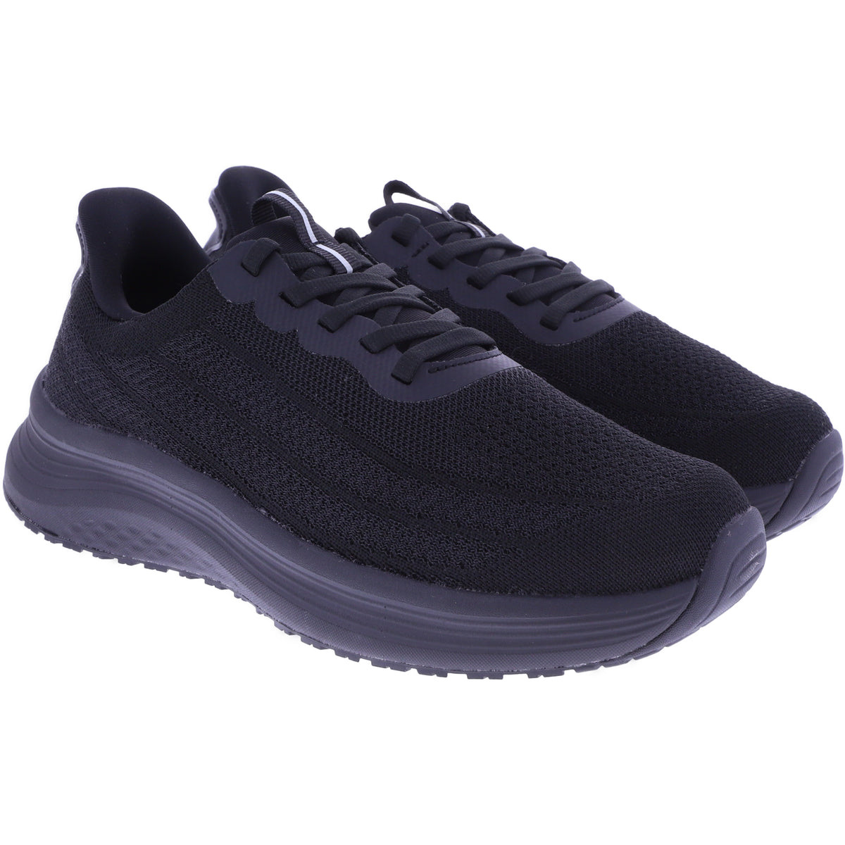 Orthofeet® | Nira | Schwarz | Hands-Free Schuhe mit Fersendämpfung | Damen Schnürer