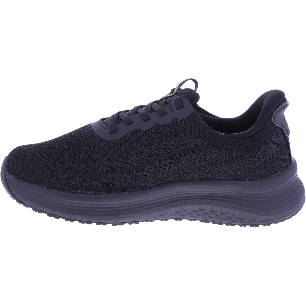 Orthofeet® | Nira | Schwarz | Hands-Free Schuhe mit Fersendämpfung | Damen Schnürer