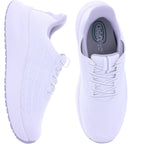 Orthofeet® | Nira | Weiß | Hands-Free Schuhe mit Fersendämpfung | Damen Schnürer