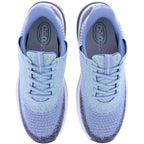 Orthofeet® | Nira | Grün-Blau Multi | Hands-Free Schuhe mit Fersendämpfung | Damen Schnürer
