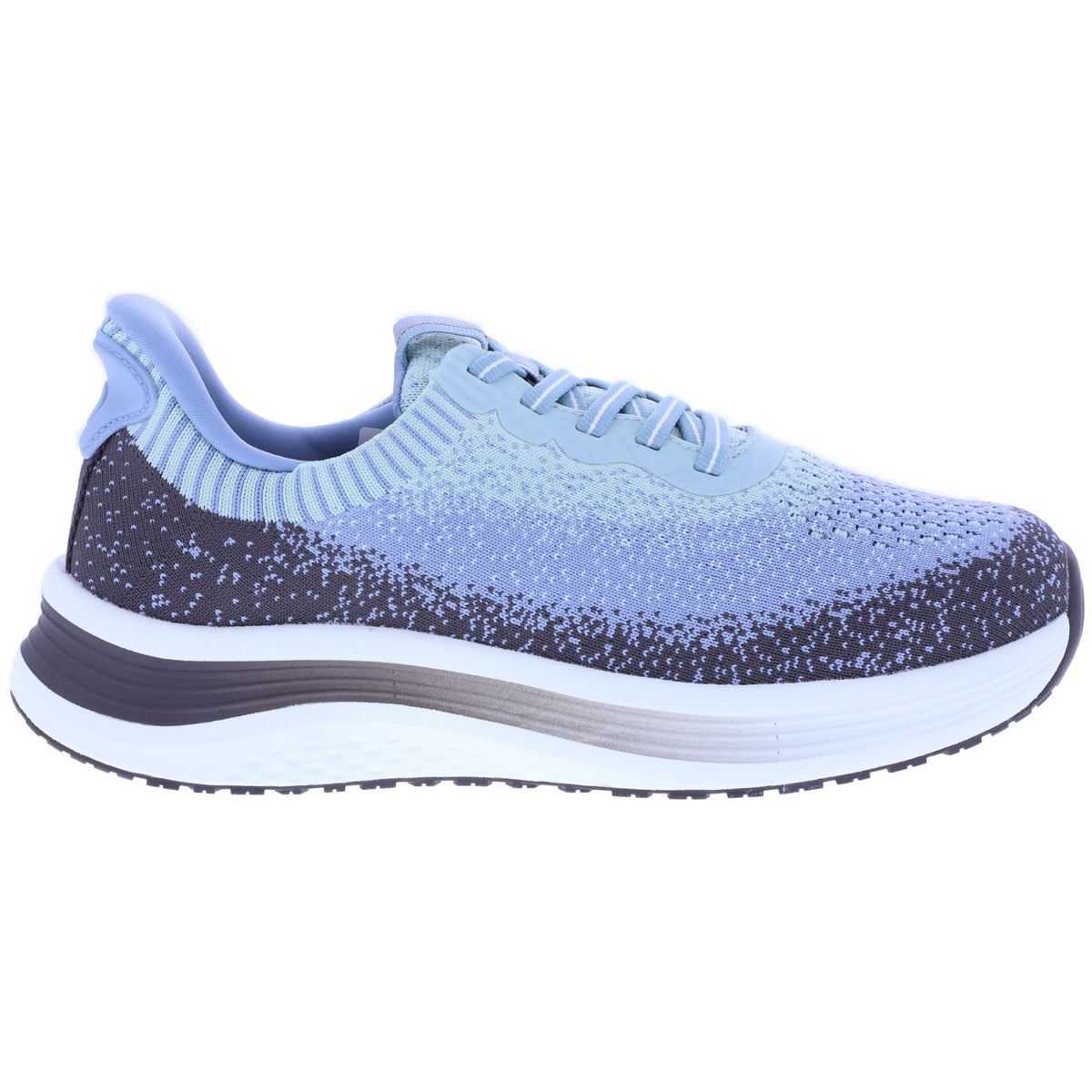 Orthofeet® | Nira | Grün-Blau Multi | Hands-Free Schuhe mit Fersendämpfung | Damen Schnürer