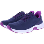 Orthofeet® | Kita | Dunkelblau-Orchidee | Hands-Free Schuhe mit Fersendämpfung | Damen Schnürer