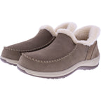 Orthofeet® | Lorin | Hellbraun-Taupe | Hands-Free Slipper mit Fersendämpfung | Damen Hausschuhe