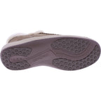 Orthofeet® | Lorin | Hellbraun-Taupe | Hands-Free Slipper mit Fersendämpfung | Damen Hausschuhe