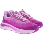 Orthofeet® | Nira | Violet-Pink | Hands-Free Schuhe mit Fersendämpfung | Damen Schnürer