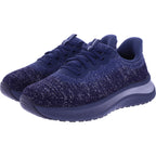 Orthofeet® | Nira | Navy-Silver | Hands-Free Schuhe mit Fersendämpfung | Damen Schnürer