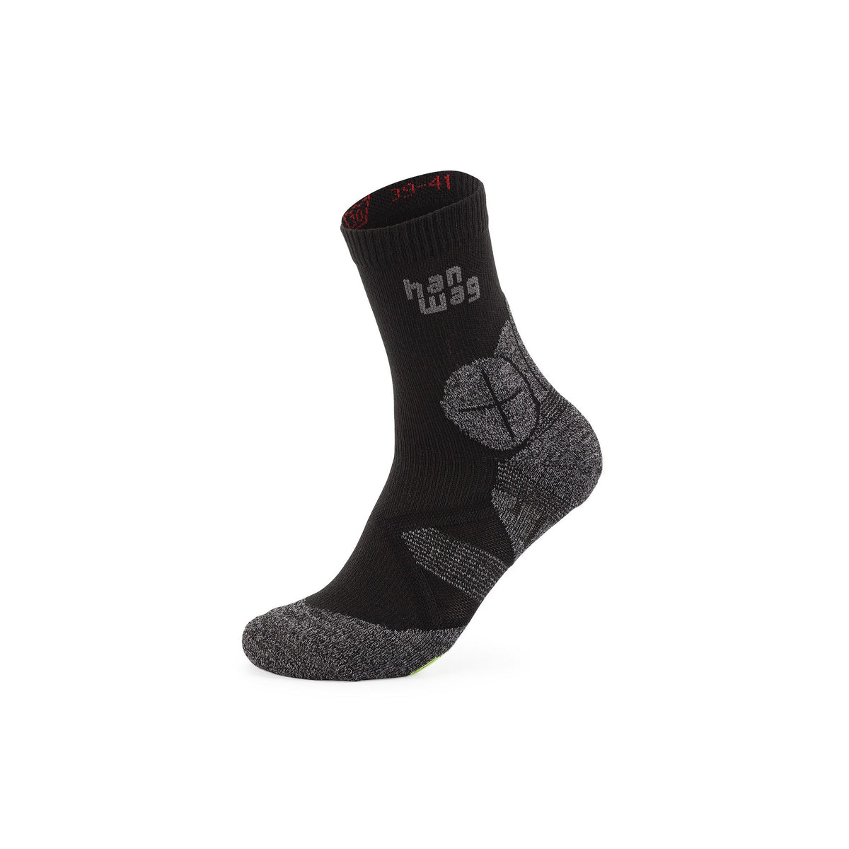 Hanwag / Wandersocken / Hanwag Hike Socken / Asphalt-Green / für Damen & Herren