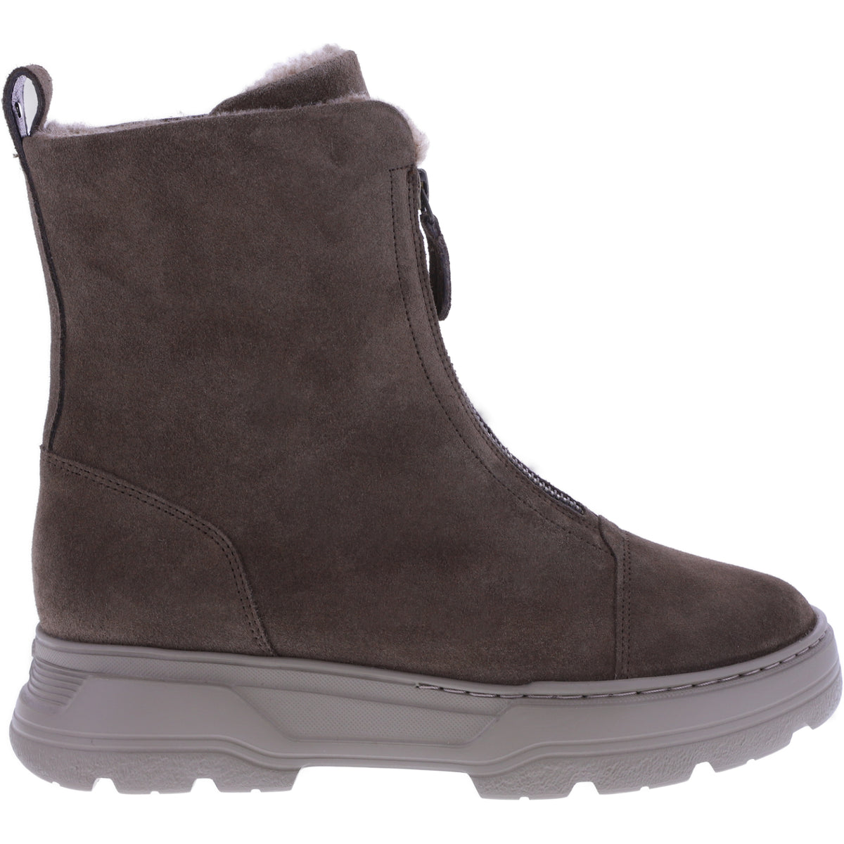 Paul Green | 8243-008 | Earth-Taupe | Weiches Kalbsleder | Damen Booties