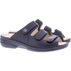 Finn Comfort / Menorca-Soft / Schwarz Nappa / Wechselfußbett / Art: 82564-014099 / Damen Pantoletten