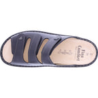 Finn Comfort / Menorca-Soft / Schwarz Nappa / Wechselfußbett / Art: 82564-014099 / Damen Pantoletten