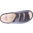 Finn Comfort / Menorca-Soft / Schwarz Nappa / Wechselfußbett / Art: 82564-014099 / Damen Pantoletten