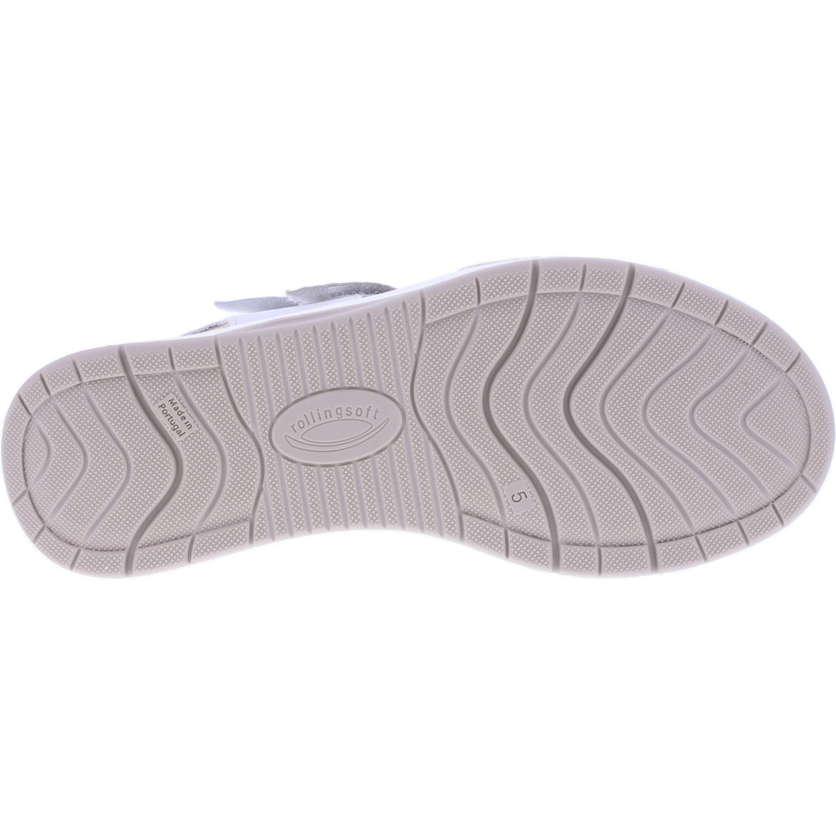 Rollingsoft by Gabor | Damen Aktiv Sandalen | Beige-Offwhite | mit Wechselfußbett