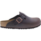 Birkenstock | Boston | Habana-Braun Fettleder | Weite: Normal | 860131 | Unisex Clogs