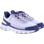 Orthofeet® | Jaunt | Schiefer-Weiß-Rosa | Hands-Free Schuhe mit Fersendämpfung | Damen Schnürer